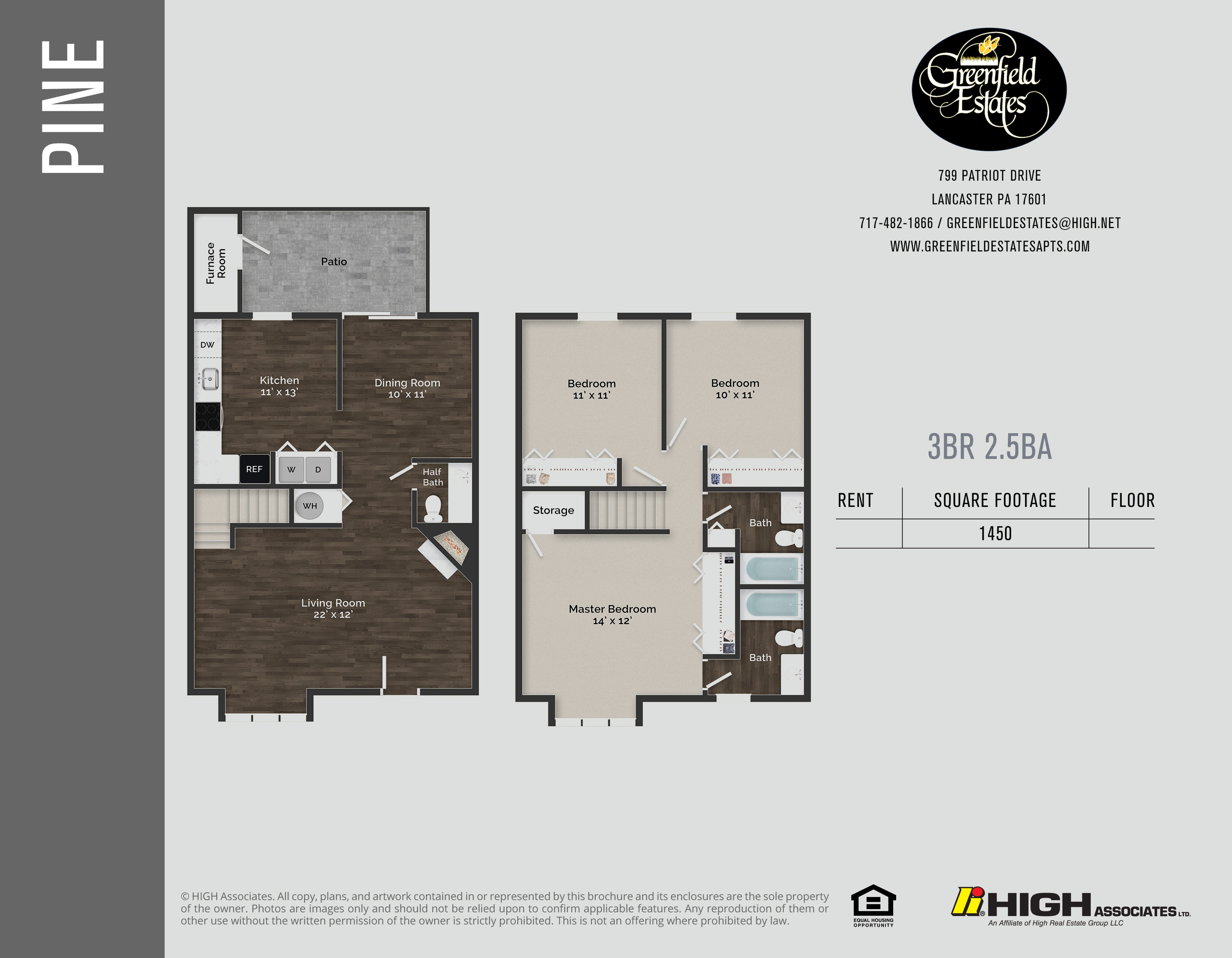 Window Seat Floor Plan 